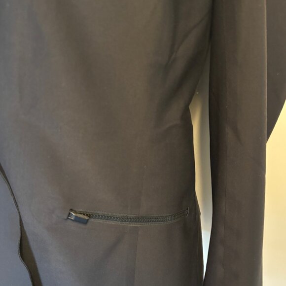 MOVING SALE - Athleta Interstellar Black Blazer Pockets Sz 8 - Picture 4 of 7
